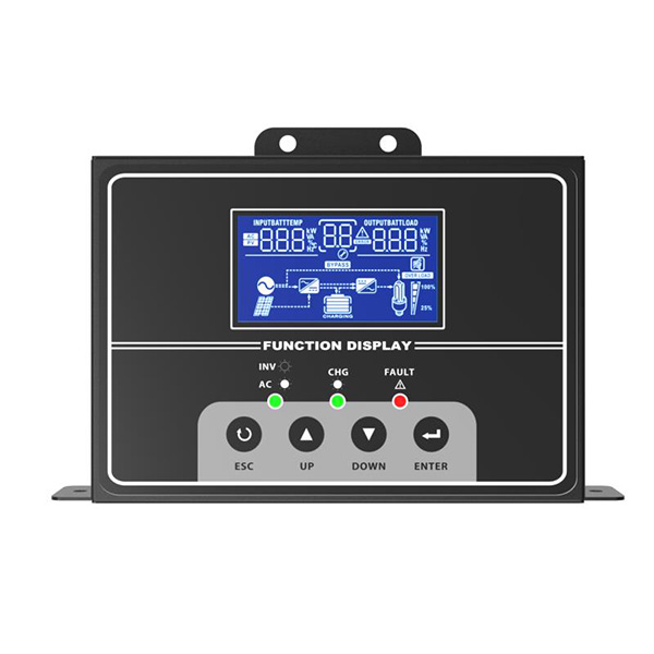 Mobile Display Hybrid Solar Inverter