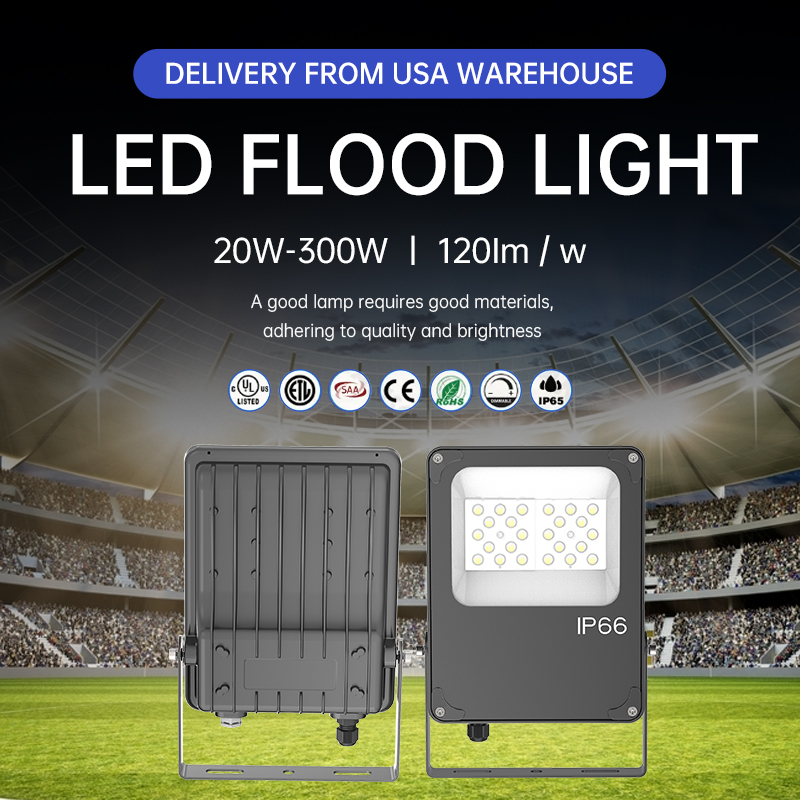 Electric flood light 30W 50W 100W200 watt 300 watt 400 watt 500 watt 600 watt led stadium flood light fixture