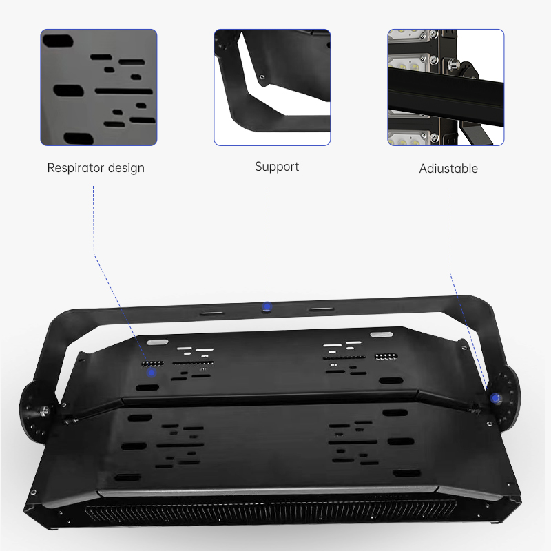 Manufacture 2000w Outdoor Football Sports court Light tennis court high mast reflector led Flood Lights