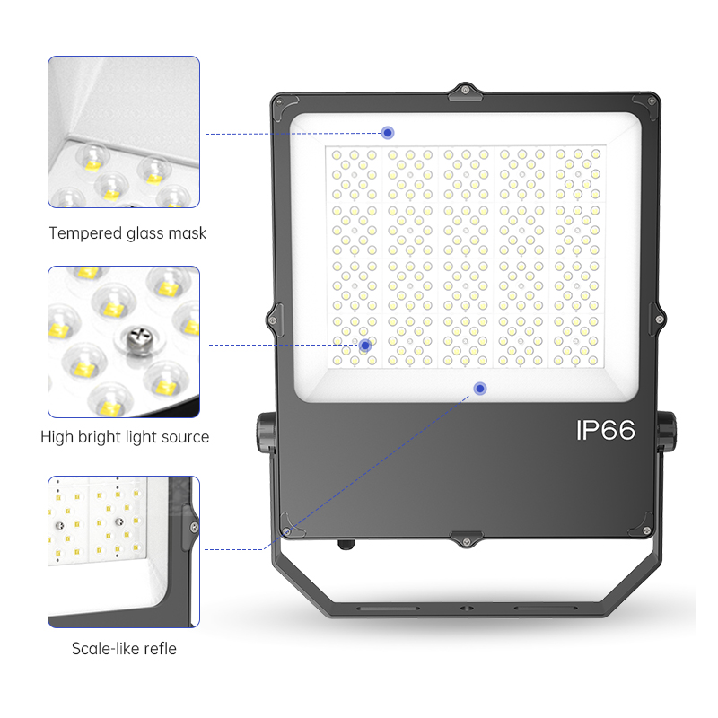 Electric flood light 30W 50W 100W200 watt 300 watt 400 watt 500 watt 600 watt led stadium flood light fixture
