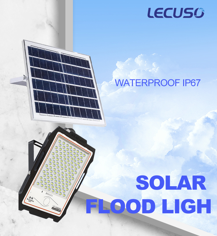 Factory price 100w 150w 200W 300W 400W 500W 600Watt led solar flood light