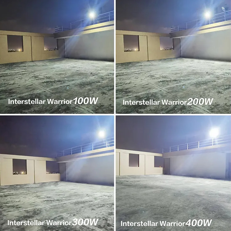 Factory price 100w 150w 200W 300W 400W 500W 600Watt led solar flood light