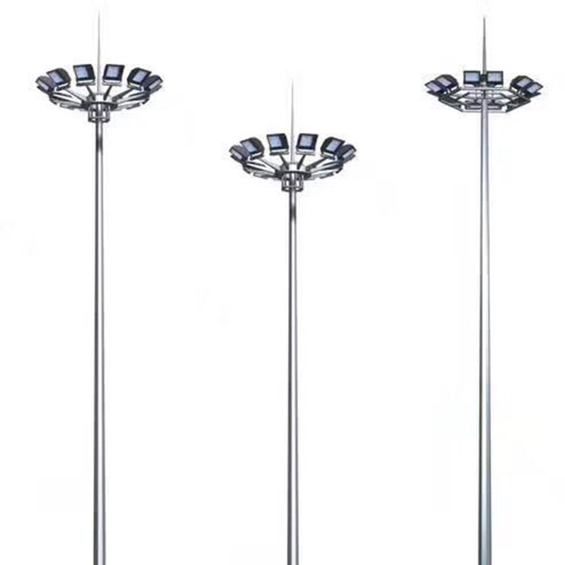 12M 15M 20M 25M 30M 35M 40M Automatic lift High mast flood stadium light pole