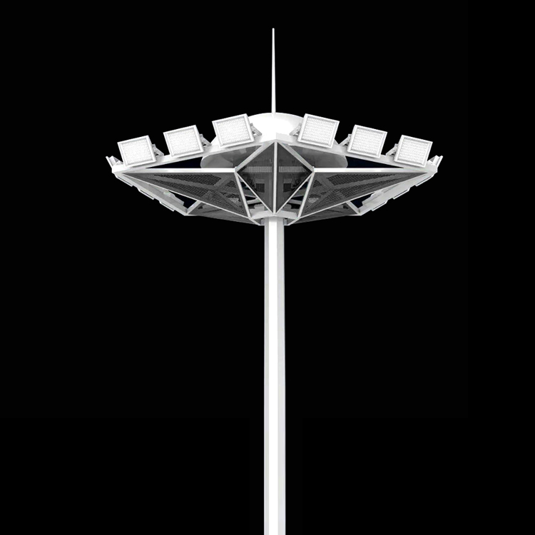 12M 15M 20M 25M 30M 35M 40M Automatic lift High mast flood stadium light pole