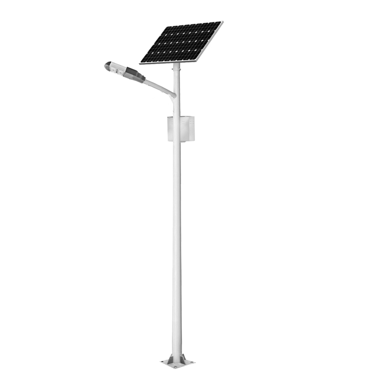 8M 60W Separate Solar Street Light with pole and gel battery 