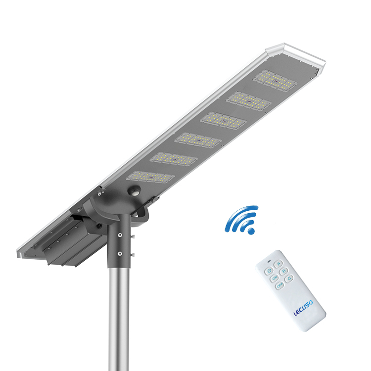 DYM series china manufacturer 30w 60w 80w 100w 120w  All in one led solar street light with pole