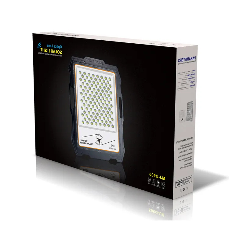Factory price 100w 150w 200W 300W 400W 500W 600Watt led solar flood light