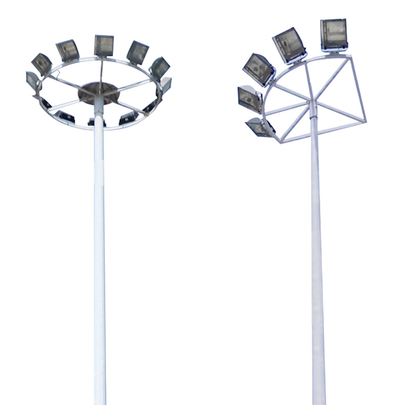 12M 15M 20M 25M 30M 35M 40M Automatic lift High mast flood stadium light pole
