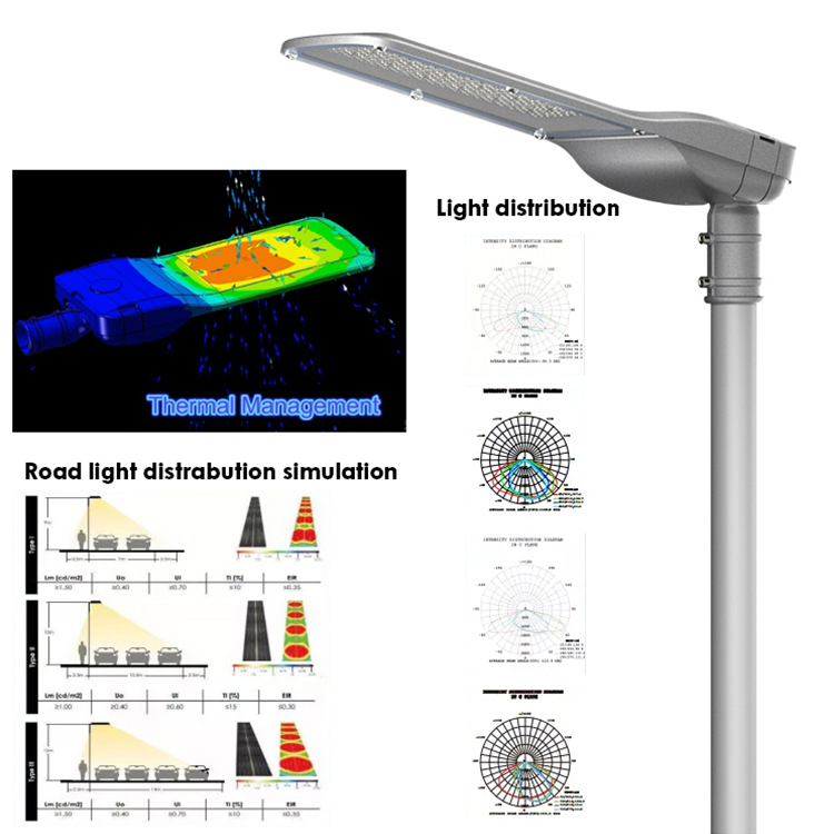 Manufacturer waterproof ip68 smd aluminium housing street light led modules outdoor 50w 150w 100w 180w 200w