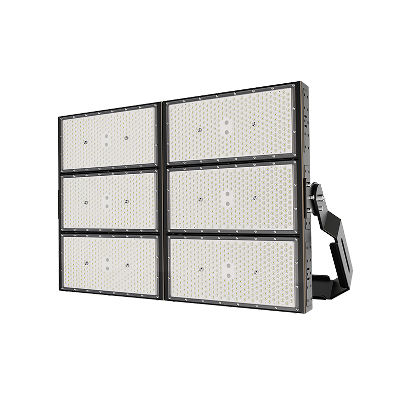 new Aluminum housing 500w 600w 800w 1000w 1200w 1500w 1800w 2000w smart sport stadium High mast led flood light